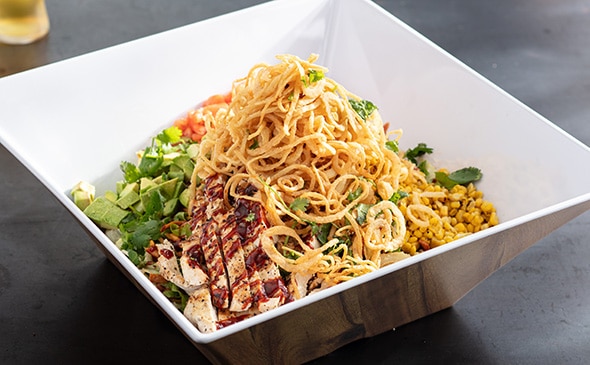 BBQ CHICKEN SALAD PLATTER