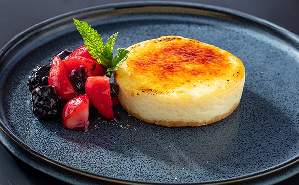 CHEESECAKE BRULEE