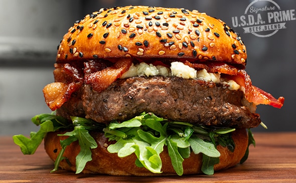 BLEU CHEESE & BACON*