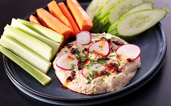 SPICY ZA'ATAR HUMMUS
