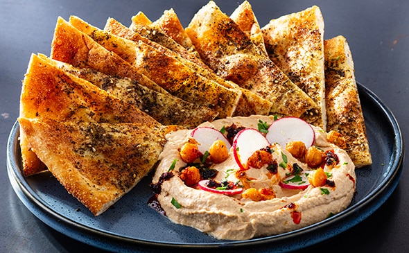 SPICY ZA'ATAR HUMMUS