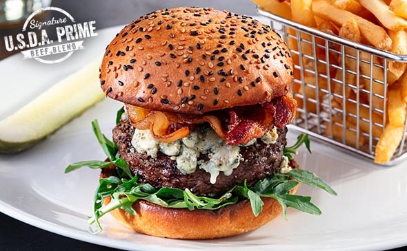 BLEU CHEESE & BACON*