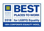 2018 Best Places to work for LGBT Equality