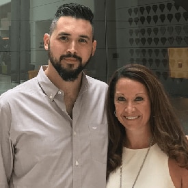 Michael Echeveste, Manager of Beverage Purchasing and Cindy Busi, Director of Beverage Purchasing