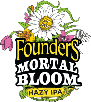 FOUNDERS MORTAL BLOOM HAZY IPA