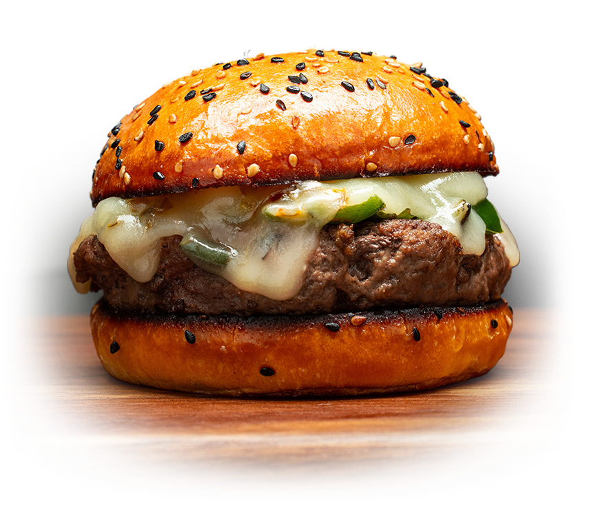 Two Pepper Jack Burger
