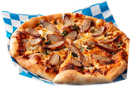 BIERGARTEN BRAT PIZZA