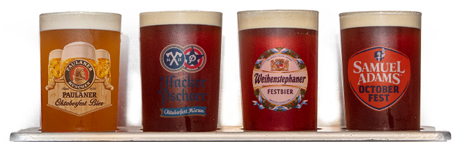 Yard Haus Oktoberfest 2024 Beer Flight