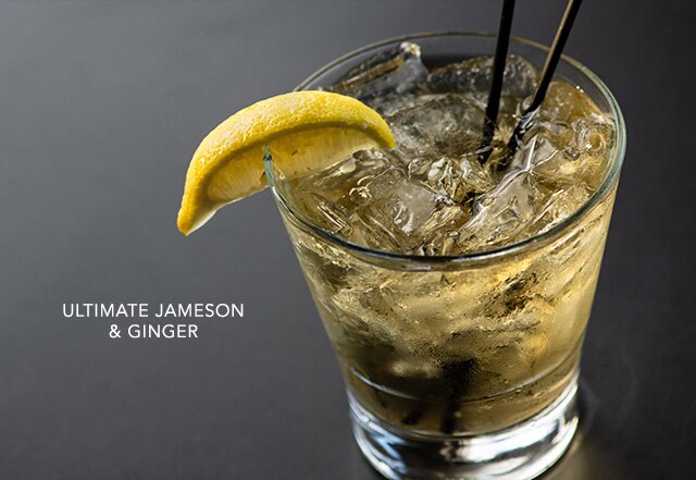 Enjoy Irish-Inspired drinks like our Ultimate Jameson & Ginger cocktail.