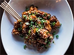 Gardein TM Menu Item Gardein TM boneless wings served at Yard House