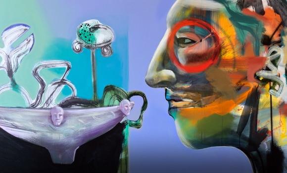 Painting by Jerome Gastaldi